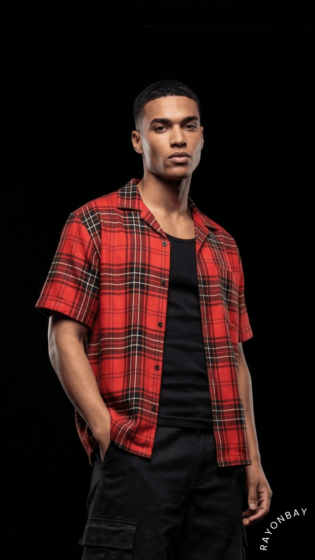 RED PLAID 