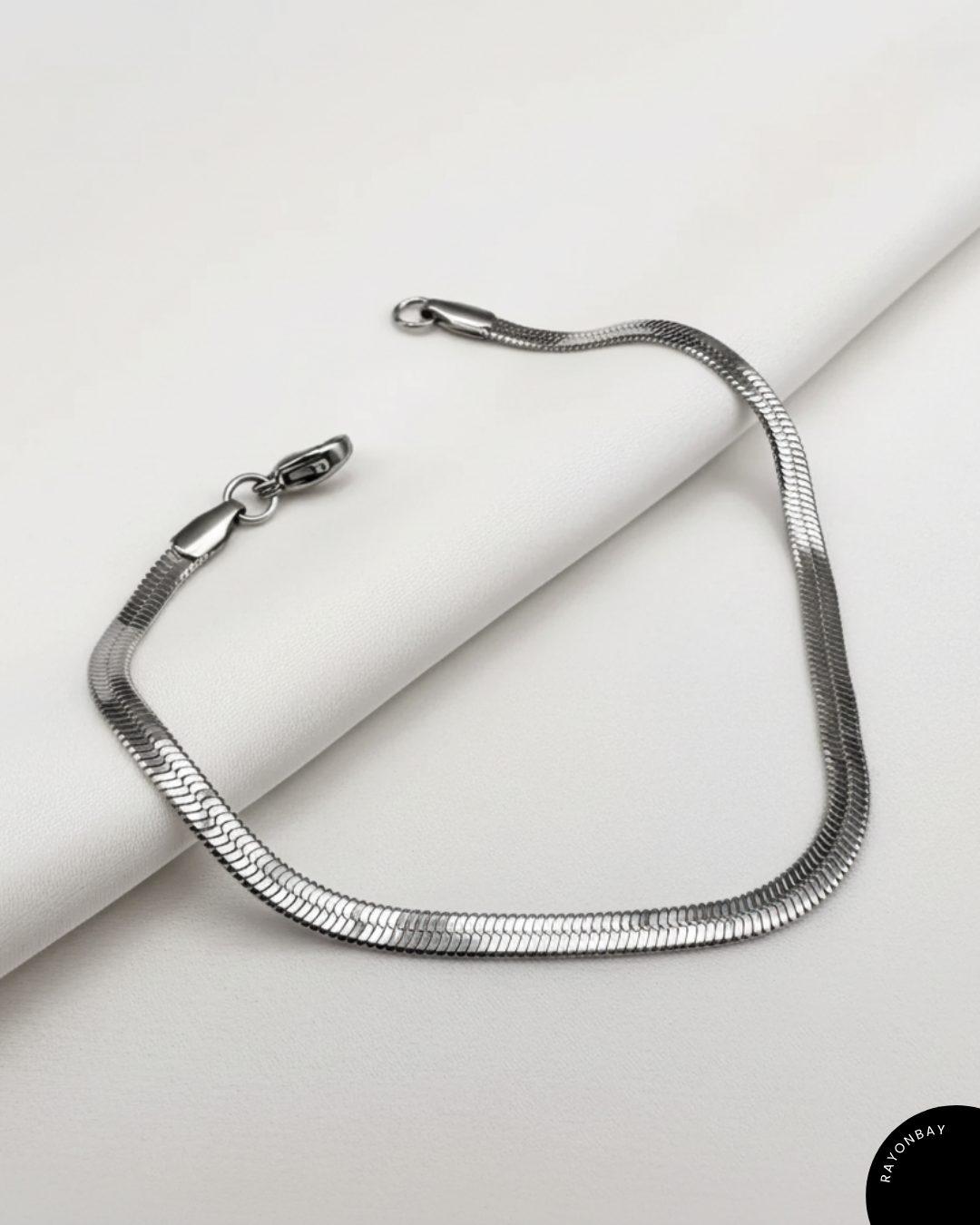 Silver Snake Bracelet