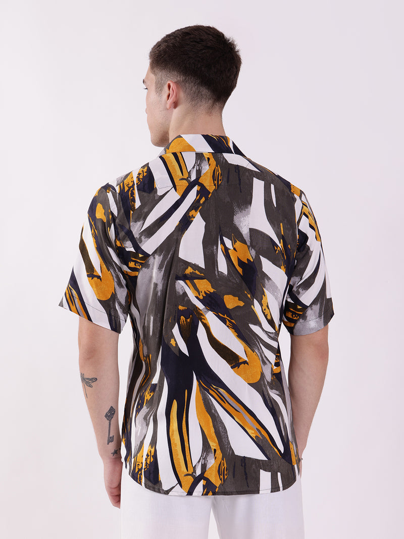 Unisex Mozaic Art Aloha Shirt