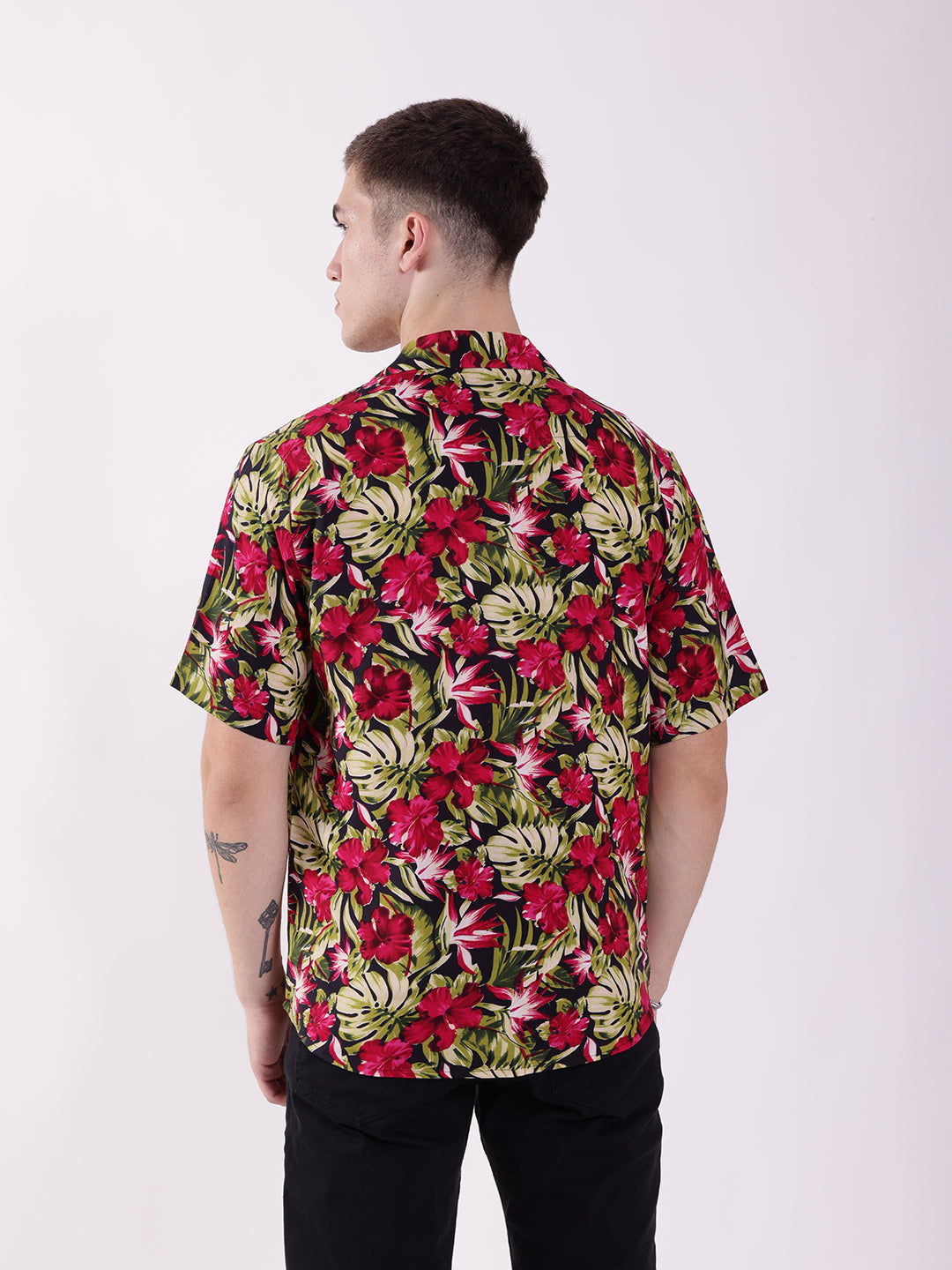 Unisex Bright Tropical Aloha Shirt